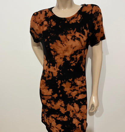 Robe à manches courtes