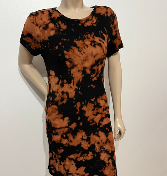 Robe à manches courtes